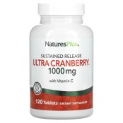 Ultra Cranberry 1000gm Κράνμπερι Natures Plus 120 tabs