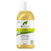 Στοματικό διάλυμα με Βιολογικό Τεϊόδεντρο Organic Tea Tree Oil Dr. Org &hellip;