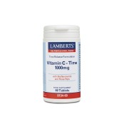Lamberts Βιταμίνη  1000mg Βραδείας Αποδέσμευσης  C - Time 1000mg 60tab &hellip;