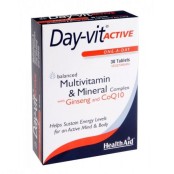 Πολυβιταμίνες Για Τόνωση Του Οργανισμού Day-Vit Active Health Aid Tabs &hellip;