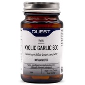Άοσμο Σκόρδο για Ενίσχυση  Ανοσοποιητικού Kyolic Garlic 600mg Quest 30 &hellip;