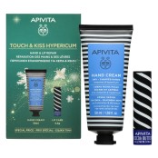 Apivita Promo Touch & Kiss Hypericum Σετ Κρέμα Χεριών για Ξηρά Σκασμέν &hellip;