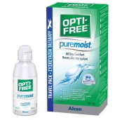 Διάλυμα Φακών Επαφής Opti Free Pure Moist  Travel Pack Alcon 90ml
