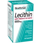 Λεκιθίνη Lecithin (1000mg) Health Aid Caps 30 Τμχ
