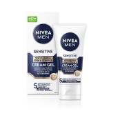 Nivea Men Sensitive Cream Gel Κρέμα Gel Για Πρόσωπο & Κοντά Γένια 30ml