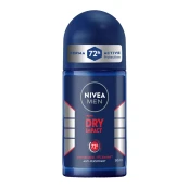 Nivea Men Deo Roll On Dry Impact Antibacterial Roll on Deodorant A …