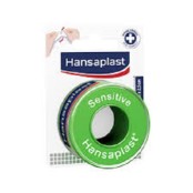Hansaplast Αυτοκόλλητη Επιδερμική Ταινία Για Ευαίσθητες Επιδερμίδες Sensitive 2,5cm x 5m