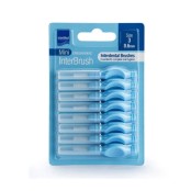 Intermed Ergonomic Mini InterBrush 0,6mm Γαλάζια Μεσοδόντια Βουρτσάκια &hellip;