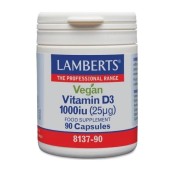 Lamberts Vegan Vitamin D3 Συμπλήρωμα Διατροφής με Βιταμίνη D3 Φυτικής &hellip;