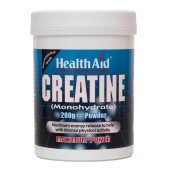 Health Aid Creatine Monohydrate Σκόνη Μονοϋδρικής Κρεατίνης 200gr