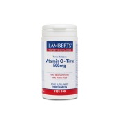 Lamberts Βιταμίνη C Αργής Αποδέσμευσης Vitamin C 500mg  Time Release 1 &hellip;