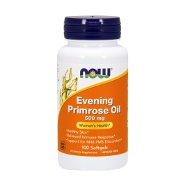 Λάδι Νυχτολούλουδου 500mg Evening Primose Oil 500mg Now 100softgels