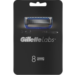 Gillette Labs Ανταλλακτικές Κεφαλές Ξυριστικής Μηχανής με Θερμαινόμενη Μπάρα 8τμχ