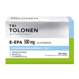 TRI Tolonen Ιχθυέλαιο & Βιταμίνη D 12.5μg E-EPA 500mg 60 caps