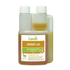 Αμινοξέα και Βιταμίνες Amino Sol. Canvit 125 ml
