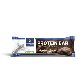 Μπάρα Πρωτεΐνης για Αθλητές Γεύση Σοκολάτα Protein Bar Double Choco  MyElements 60 gr