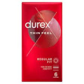 Durex Λεπτά Προφυλακτικά Sensitive  6 condoms