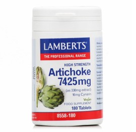 Lamberts Συμπλήρωμα Αγκινάρας Artichoke 7425mg 180tabs