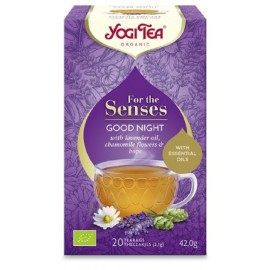 Βιολογικό Αγιουβερδικό Τσάι For The Senses Good Night Yogi Tea 20 φακελάκια