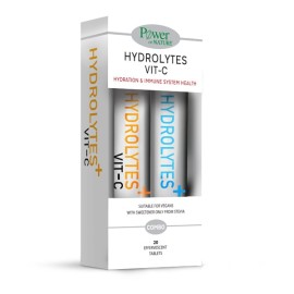 Power Health Combo 1+1 Ηλεκτρολύτες  με Βιταμίνη C Hydrolytes Plus Vit-C  20eff.tabs & Ηλεκτρολύτες Hydrolytes Plus  20eff.tabs