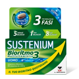 Πολυβιταμινούχο Συμπλήρωμα Διατροφής Sustenium Biorythm 3 Men Menarini 30 tabs