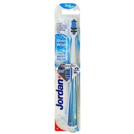 Οδοντόβουρτσα Μαλακή για Λευκά Δόντια Shiny White Soft Jordan 1 τμχ