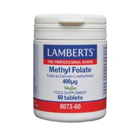 Lamberts Methyl Folate 400mg Συμπλήρωμα Διατροφής με Φολικό Οξύ 60tabs