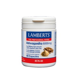 Lamberts Ασβαγκάντα 6000 mg Ashwagandha 60 vcaps