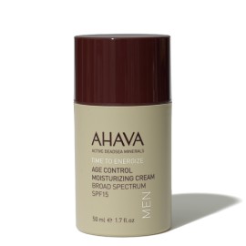 Age Control Moisturizing Cream Broad Spectrum SPF 15  For Men Time To Energize Ahava 50 ml