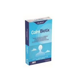 Συμπλήρωμα Διατροφής  για τη Φυσιολογική Λειτουργία Tου Νευρικού Συστήματος Calm Biotix Quest 30 caps