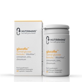 Συμπλήρωμα Διατροφής για Διαβήτη Glucofix Nutramins 60 caps