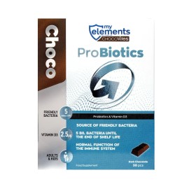 MyElements Chocovites Προβιοτικά με Γεύση Σοκολάτας 30pcs