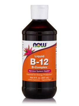 Βιταμίνη Β12 Σε Υγρή μορφή Liquid B-12 Complex Now 8oz (237ml)