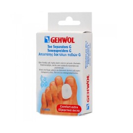 Αποστάτης Δακτύλων Ποδιών G   Μικρό Μέγεθος Toe Separators G  Small Gehwol 3 units
