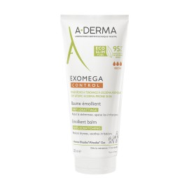 A-Derma Μαλακτικό Βάλσαμο για το Ατοπικό &  Ξηρό Δέρμα  για Πρόσωπο & Σώμα  Exomega Control Baume Emollient 200ml