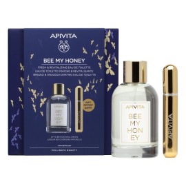 Apivita Promo Bee My Honey Σετ με Eau de Toilette 100ml & ΔΩΡΟ Επαναγεμιζόμενο Σπρέι 8ml