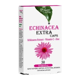 Power of Nature Συμπλήρωμα Εχινάκειας  Echinacea Extra 30caps
