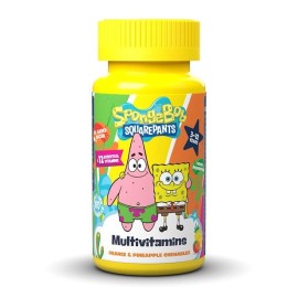 Health Fuel Nickelodeon Παιδική βιταμίνη SpongeBob Multivitamins 60 μασώμενα δισκία