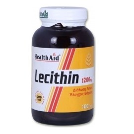 Λεκιθίνη Lecithin (1200mg) Health Aid Caps 100 Τμχ