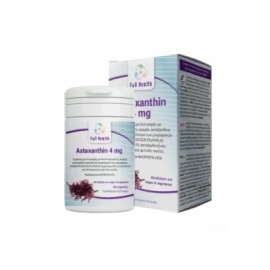 Full Health Συμπλήρωμα Διατροφής Με Ασταξανθίνη Astaxanthin 4 mg 90caps