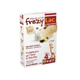 Ρυζάλευρο Με Γάλα Και Βανίλια Frezylac Bio Cereal Frezyderm 200 gr