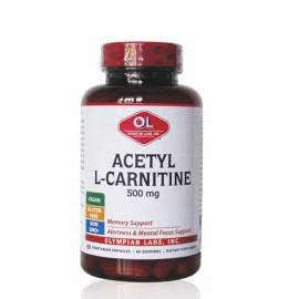 Αμινοξύ Acetyl L-Carnitine 500 mg Olympian Labs 60 caps
