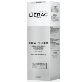 Κρέμα κατά των Ρυτίδων Cica Filler Anti Wrinkle Repairing Cream Lierac 40 ml