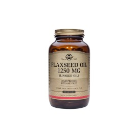 Solgar Λινέλαιο Ψυχρής Έκθλιψης Σε Κάψουλες Flaxseed Oil 1250mg  100 tabs