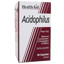 Για Την Υγιή Λειτουργία Του Εντέρου Acidophilus Health Aid Vcaps 60 Τμχ