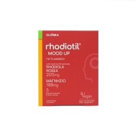 Olonea Rhodiotil Mood Up με Εκχύλισμα Ροδιόλας για τη Βελτίωση της Διάθεσης 90caps