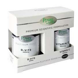 Power Health Promo Πακέτο Προσφοράς Βιταμίνη D3 2000IU 60tabs & Vitamin C 1000mg 20 tabs Platinum