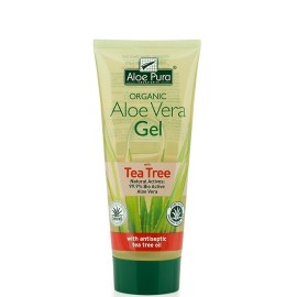 OPTIMA ORGANIC ALOE VERA GEL WITH TEA TREE 200ml