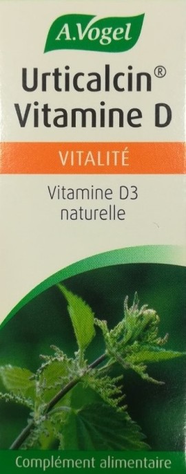 Συμπλήρωμα Διατροφής Urticalcin Vitamine D της A.Vogel 180 κάψουλες