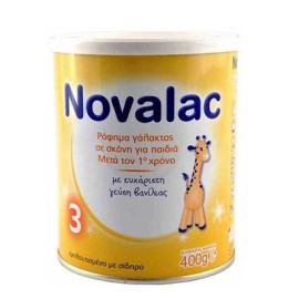 Novalac Γάλα σε Σκόνη για παιδιά άνω των 12 μηνών με γεύση Βανίλιας 3 400 gr